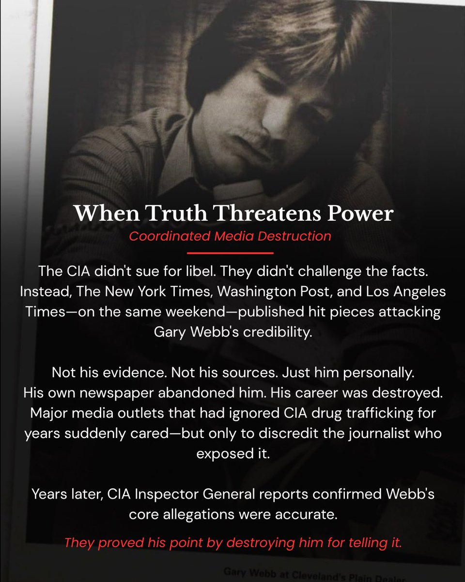 Gary walked so we could run.  

Were able to do what we do cause he did what he did.  

We have nothing but eternal respect for Gary and his work and we hope we can add to his legacy of truth.