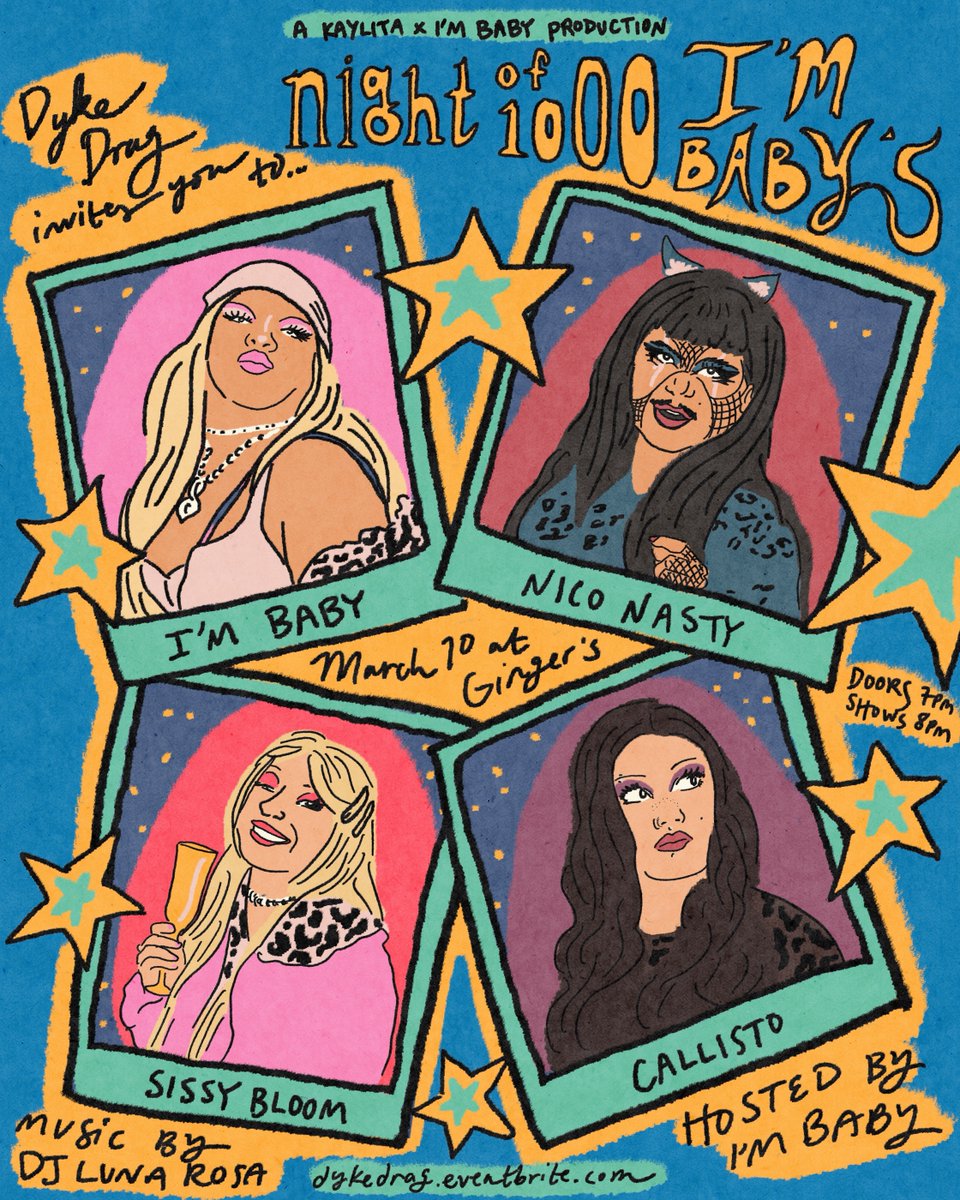 dyke drag tweet media