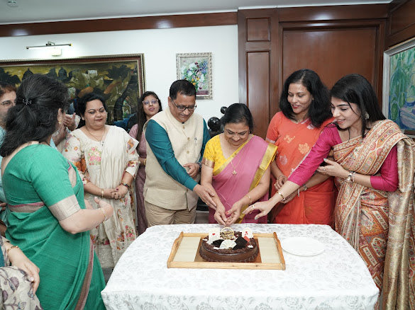 KiritkrJPatel's tweet photo. Today, to celebrate the occasion of International Women’s Day, I had the pleasure of participating in a special program organized at IFFCO Sadan. I was accompanied by Mrs. Mamta Patel, @mamtakjpatel President of the Ladies Jagrati Club, IFFCO.

It was truly a delightful and heartwarming experience to meet and interact with the wonderful women colleagues at our Head Office. Listening to their thoughts and life experiences was both inspiring and enriching. The warmth, enthusiasm, and strength reflected in their stories made the interaction very memorable.

Moments like these remind us of the invaluable role women play in shaping families, workplaces, and society at large. We also captured the occasion with a beautiful group photograph, which will always remind us of this special day and the wonderful company we shared.

I extend my heartfelt appreciation and best wishes to all. Wishing everyone a very Happy Women’s Day once again.