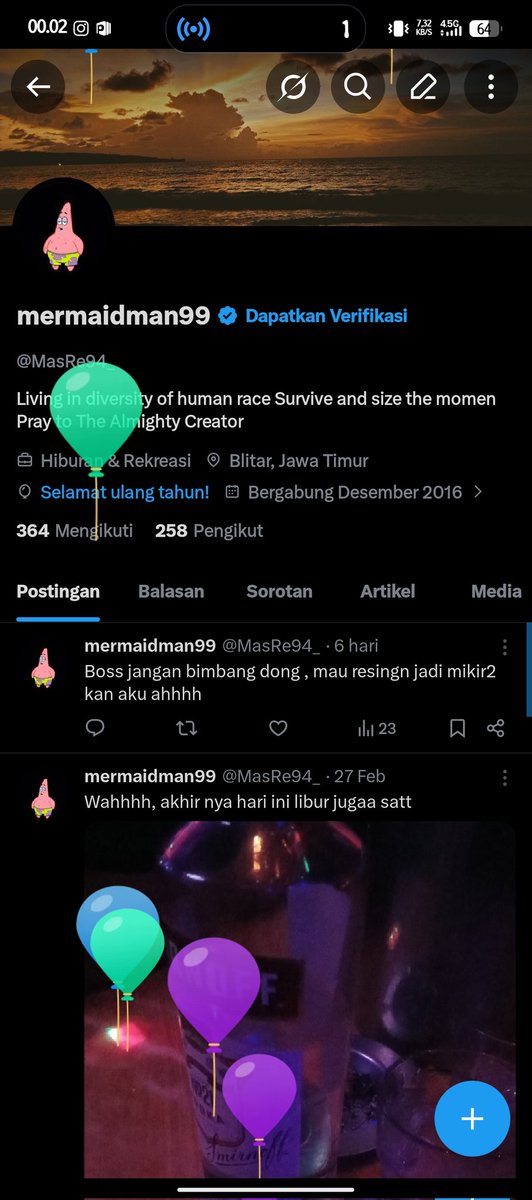 MasRe94_'s tweet photo. Ada baloon nya 😊 https://t.co/DubHSUzvwb
