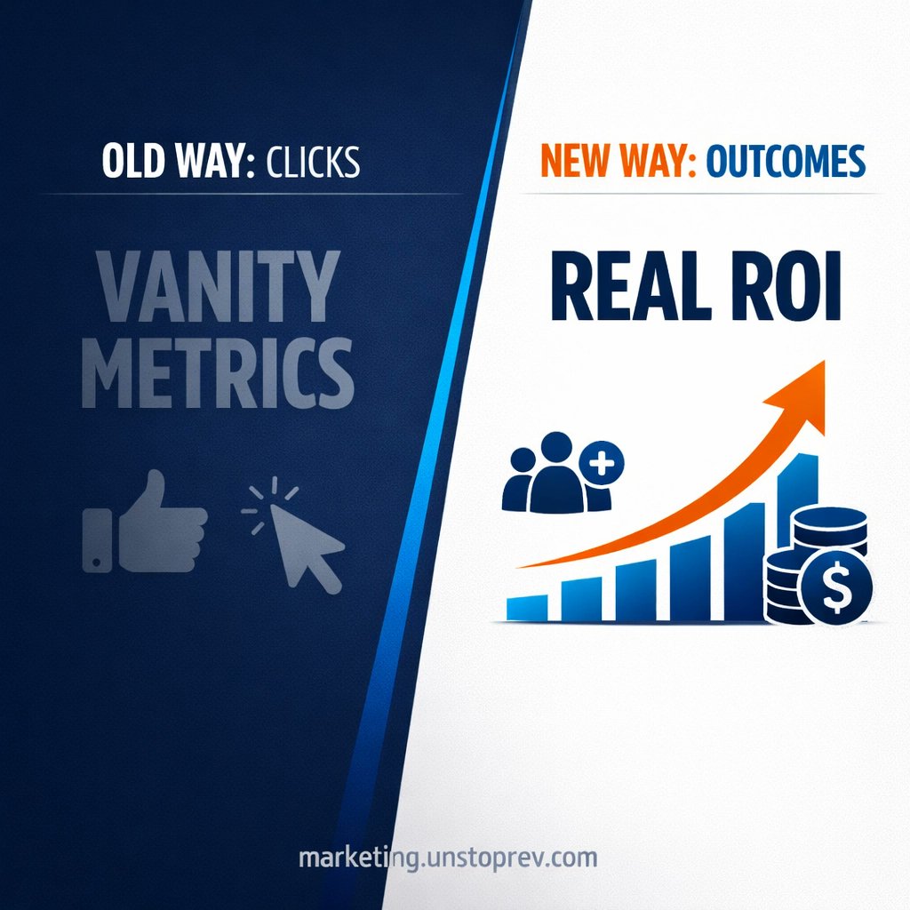 hasnain09's tweet photo. Stop bragging about clicks. 📈 In 2026, outcomes are the only ROI that counts. We’re moving past vanity metrics to focus on real patient impact and measurable growth. Ready to make your data actually mean something? Let’s talk. Unstoppable!! 🚀 https://t.co/vYTr692Cec