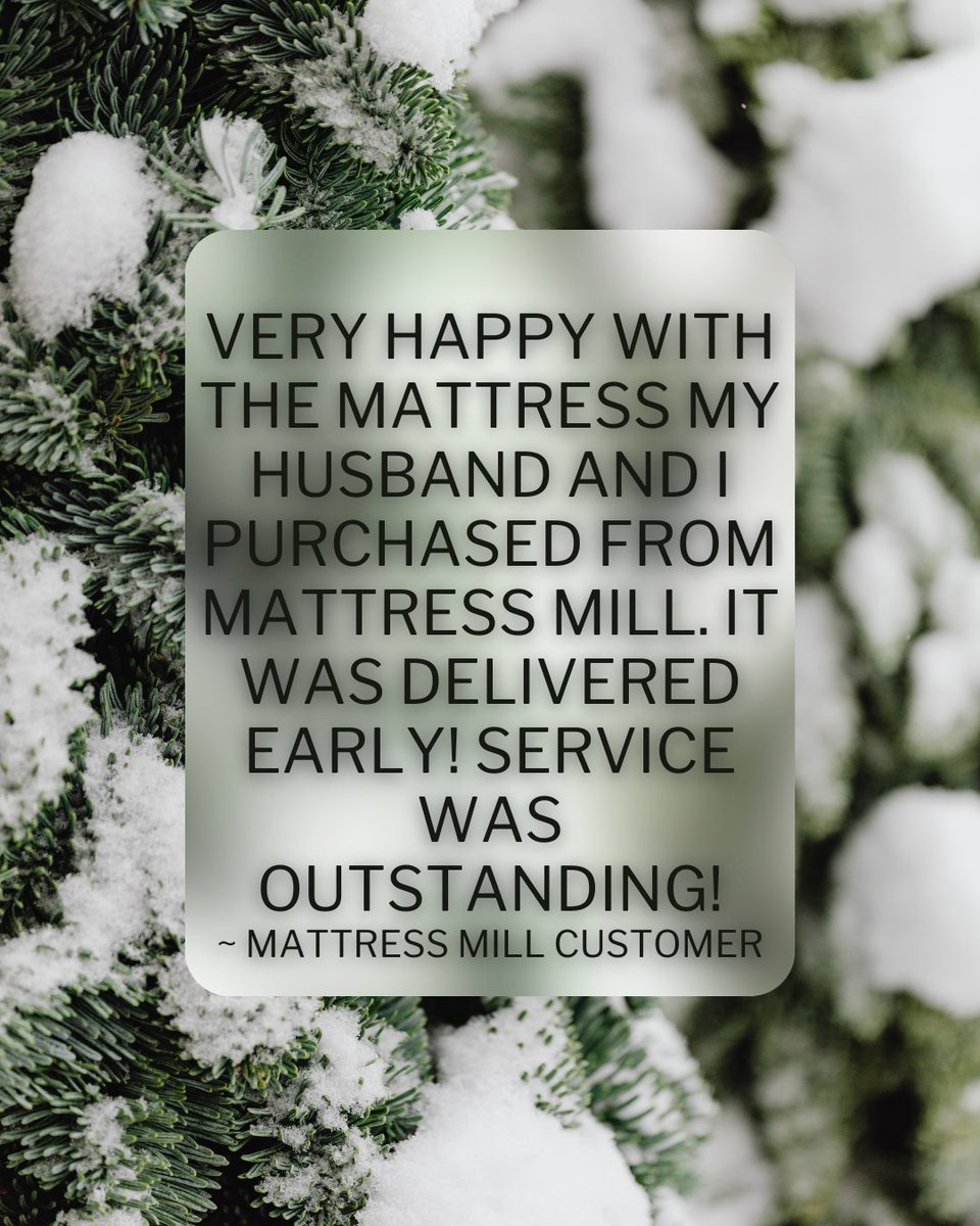 MattressMillBoz's tweet image. 5 Star Review
We love helping our customers find the right mattress for them.
#Happycustomers #5starreview #customerreviews