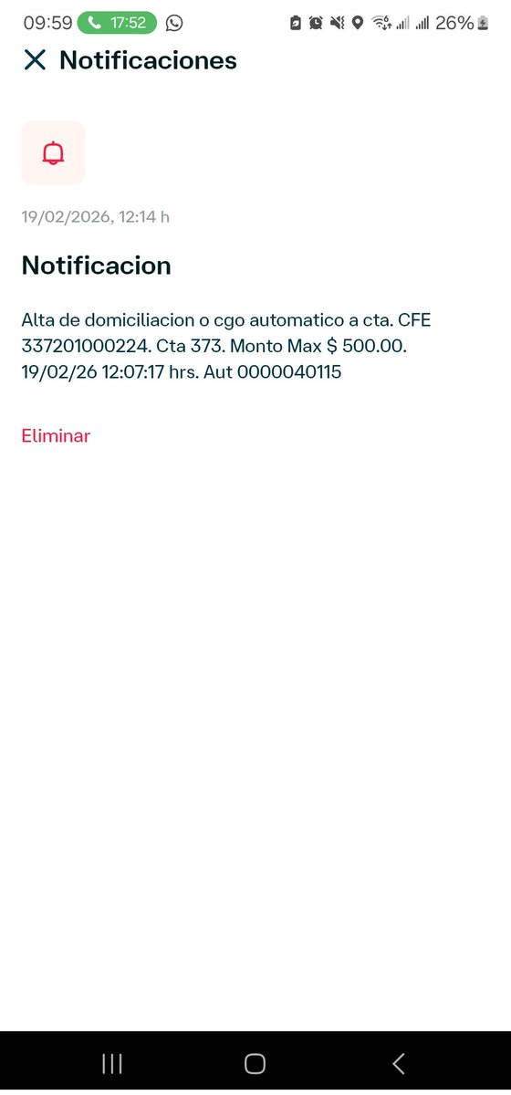 Cara_Monroy's tweet photo. @banamex  ayuda para cancelar el pago domiciliado no dan solución,  se limitan a decir que no hay ningún cargo domiciliado. Yo debo cancelar el cargo domiciliado porque no se hizo el pago y me van a cortar el servicio y no puedo hacer pago directo por cargo domiciliado https://t.co/htke8CGEGi