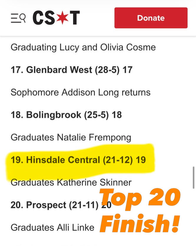 Hinsdale Central Girls Basketball Booster Club tweet media