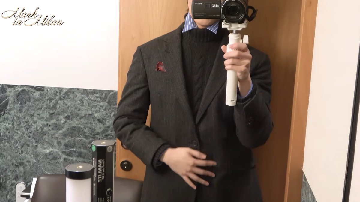 FIminlove's tweet photo. あ、着れば着るほどキレイなスタイルのマークさんだ https://t.co/YIaFlyUorw
