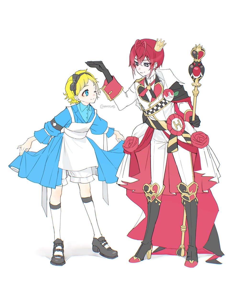 捏造だけどなんか…こんな感じってことなのかな…👗🌹