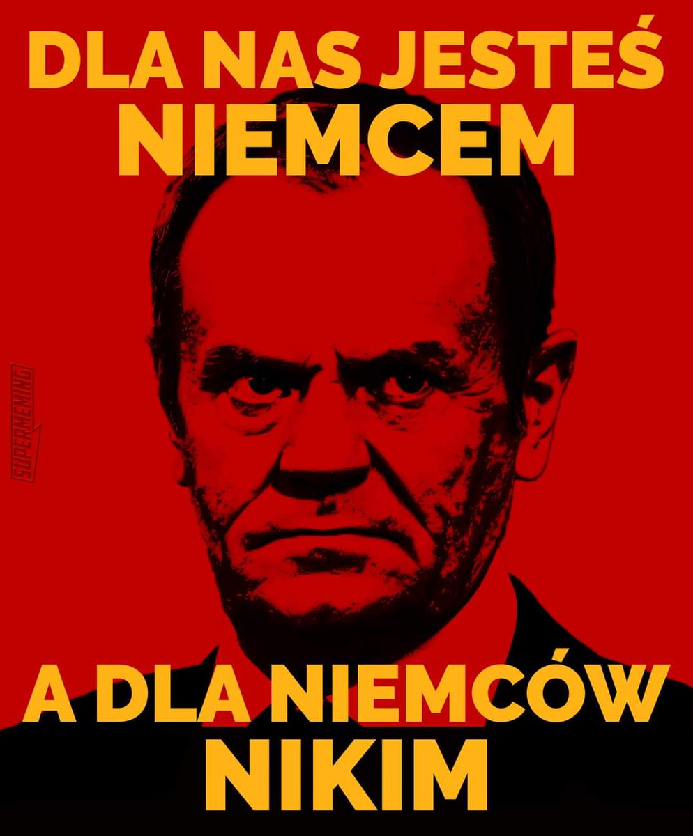 marcinhalas2's tweet photo. @donaldtusk Ruda niemiecka kreaturo @donaldtusk🇩🇪 pakuj się wkrótce trafisz do więzienia, po latach na emeryturze możesz jechać do swojej ojczyzny do Berlina🇩🇪 #KoniecTuska🇩🇪 #Junta13Grudnia #ILovePoland🇵🇱✝️☝️😎💪✌️🇵🇱 https://t.co/IsN1ezDLdS