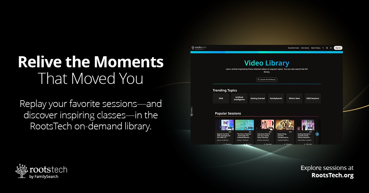 RootsTech tweet media