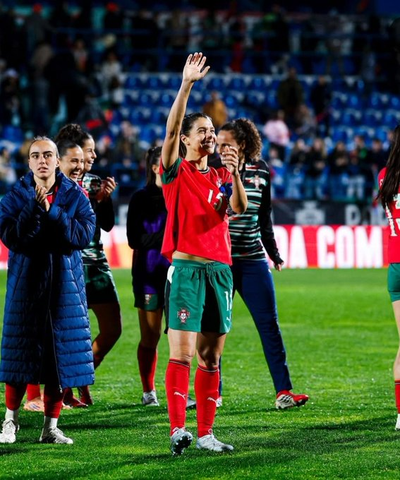 Carole Costa chega aos 188 jogos pela seleção principal de Portugal, sendo a mais internacional de sempre das lusas.