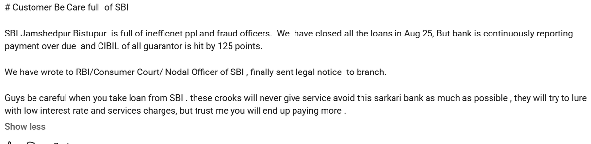 SeroniaL's tweet photo. # Customer Be Care full  of SBI fraudster. https://t.co/QorYlpEdeR