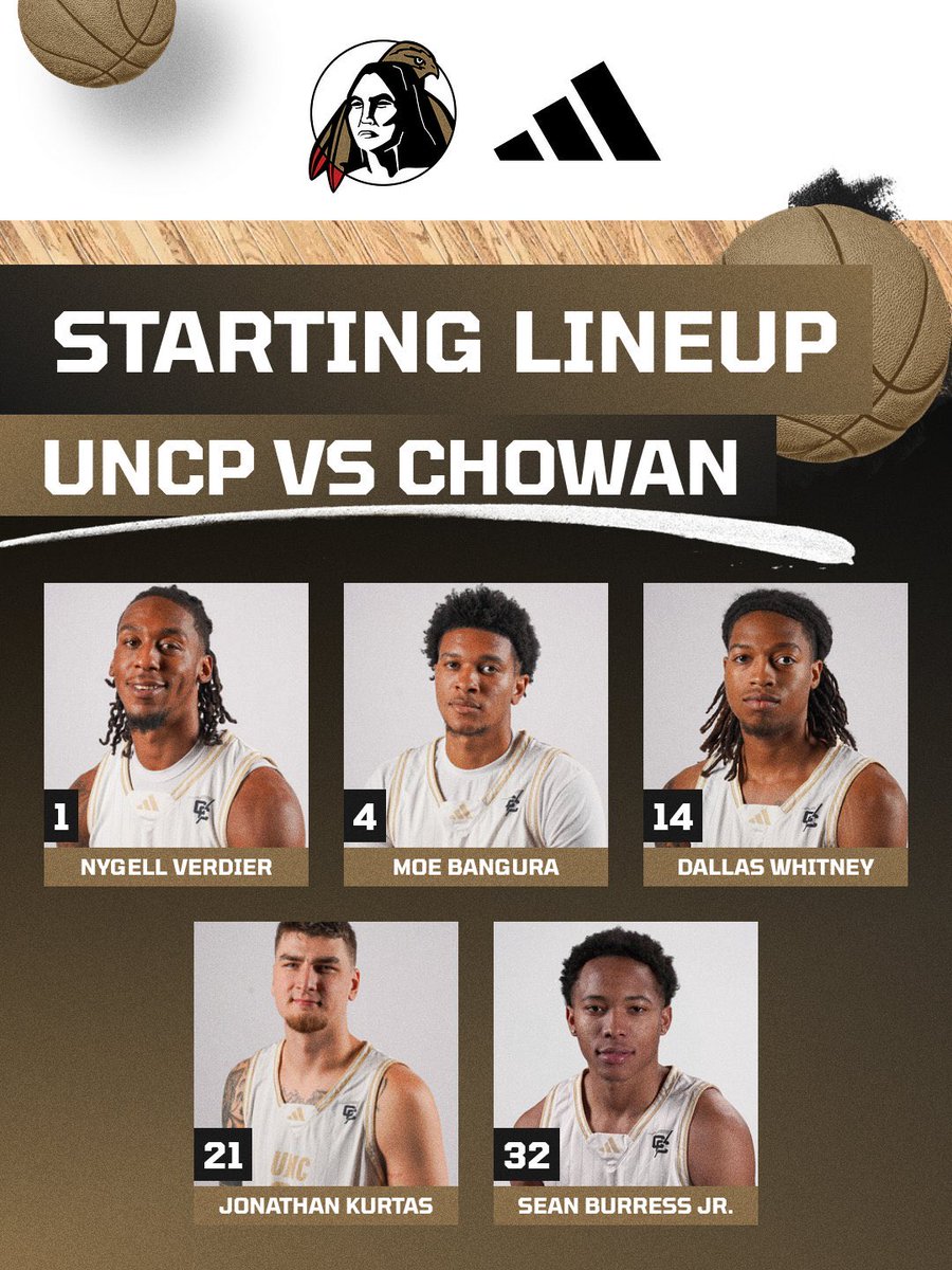 UNCP Men's Basketball tweet media