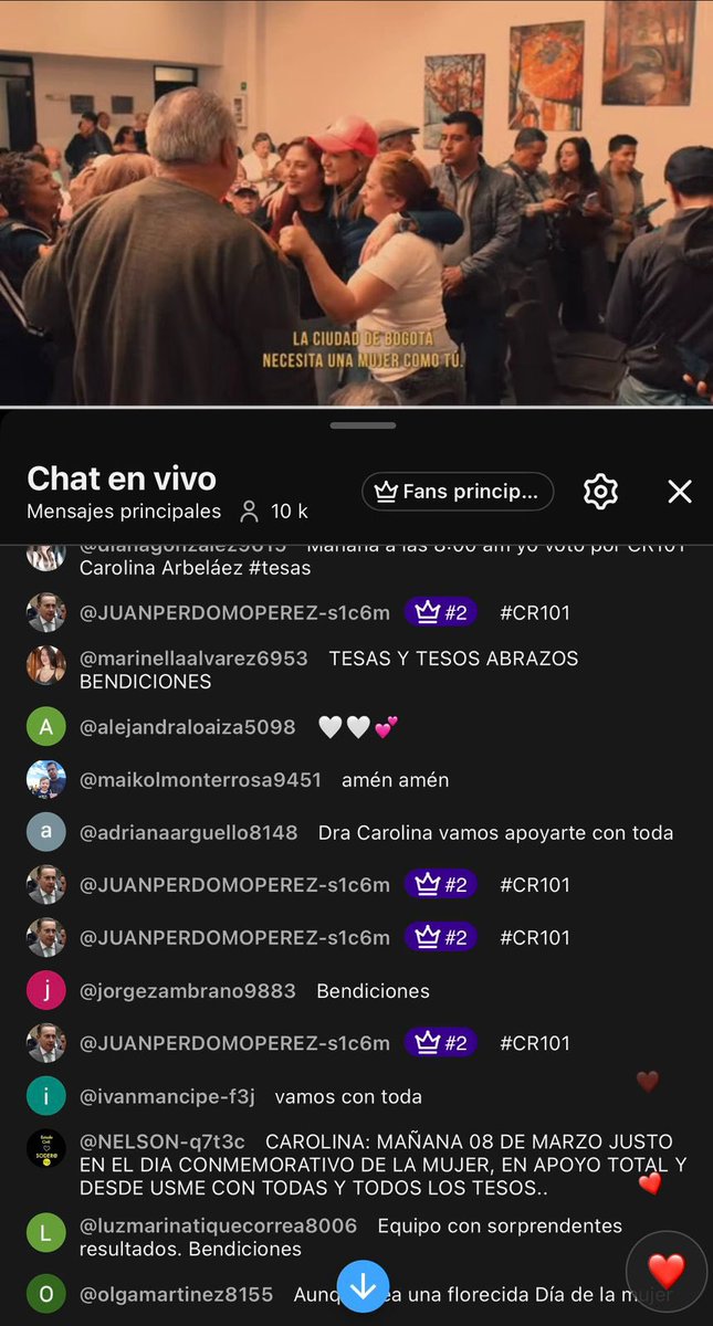 Hoy fue mi cierre y decidí hacer algo diferente: un stream #TesxsStream. ¡Logramos 15.000 conectados!

Gracias infinitas. A pocas horas de la elección quiero decirles que esta ha sido la campaña más difícil emocionalmente, y por eso hoy sentí la necesidad de agradecerles. 

Ha