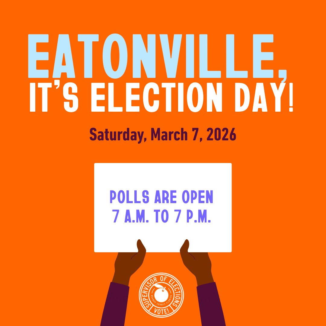 Orange County, FL Supervisor of Elections tweet media