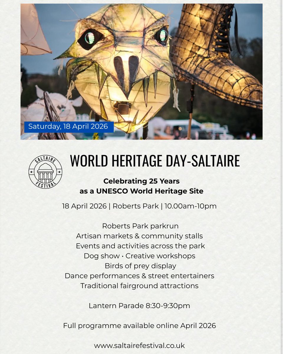 Saltaire Festival tweet media