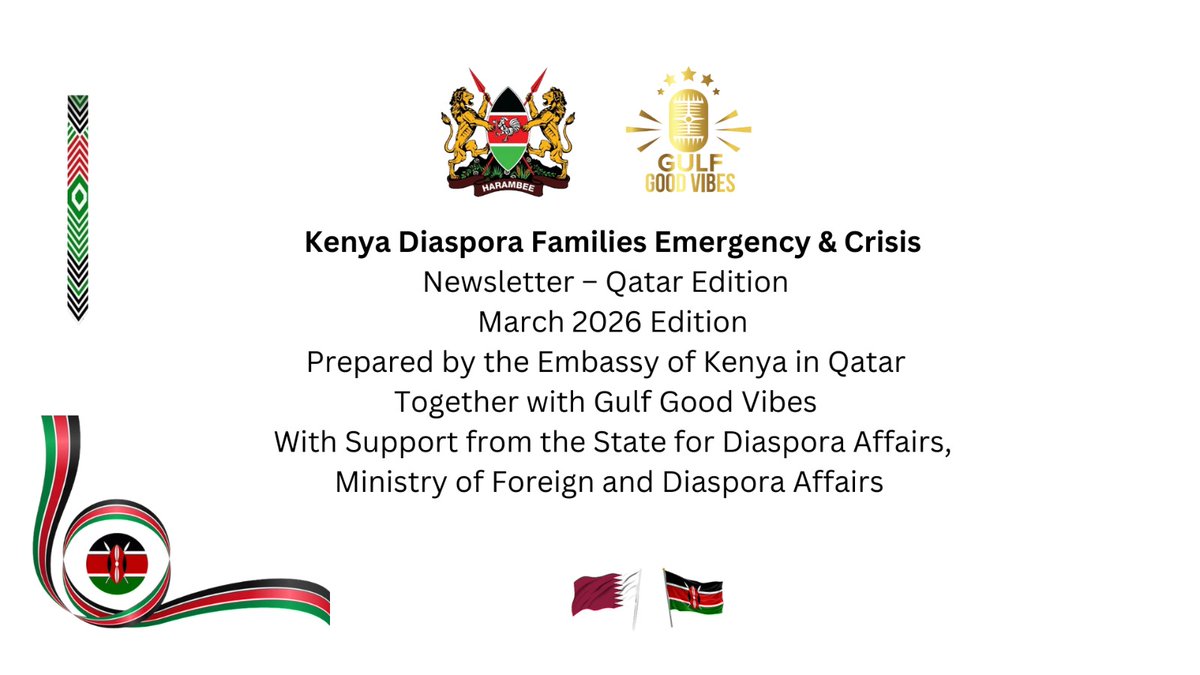 Kenya Embassy Qatar tweet media