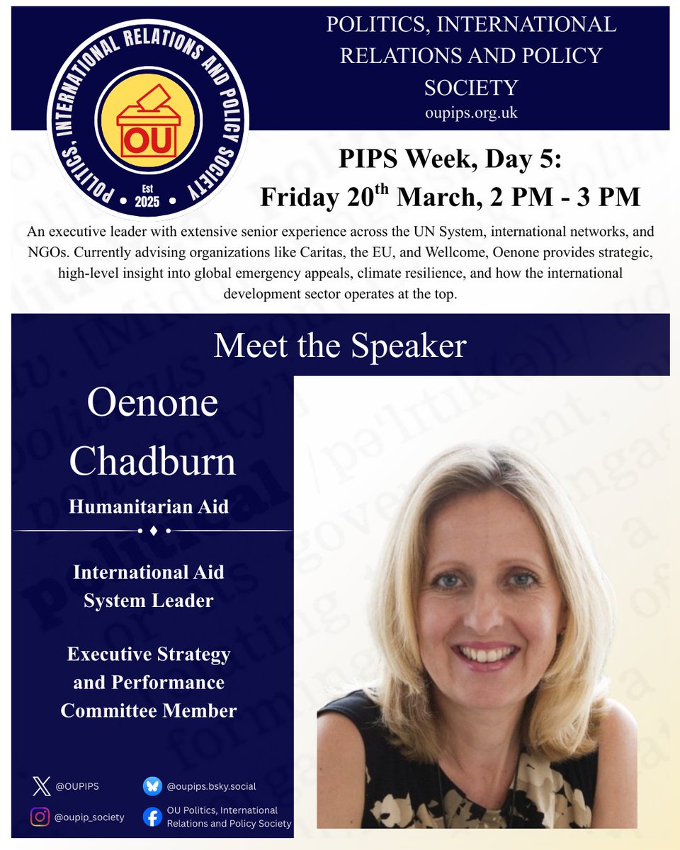 Politics International Relations & Policy Society tweet media