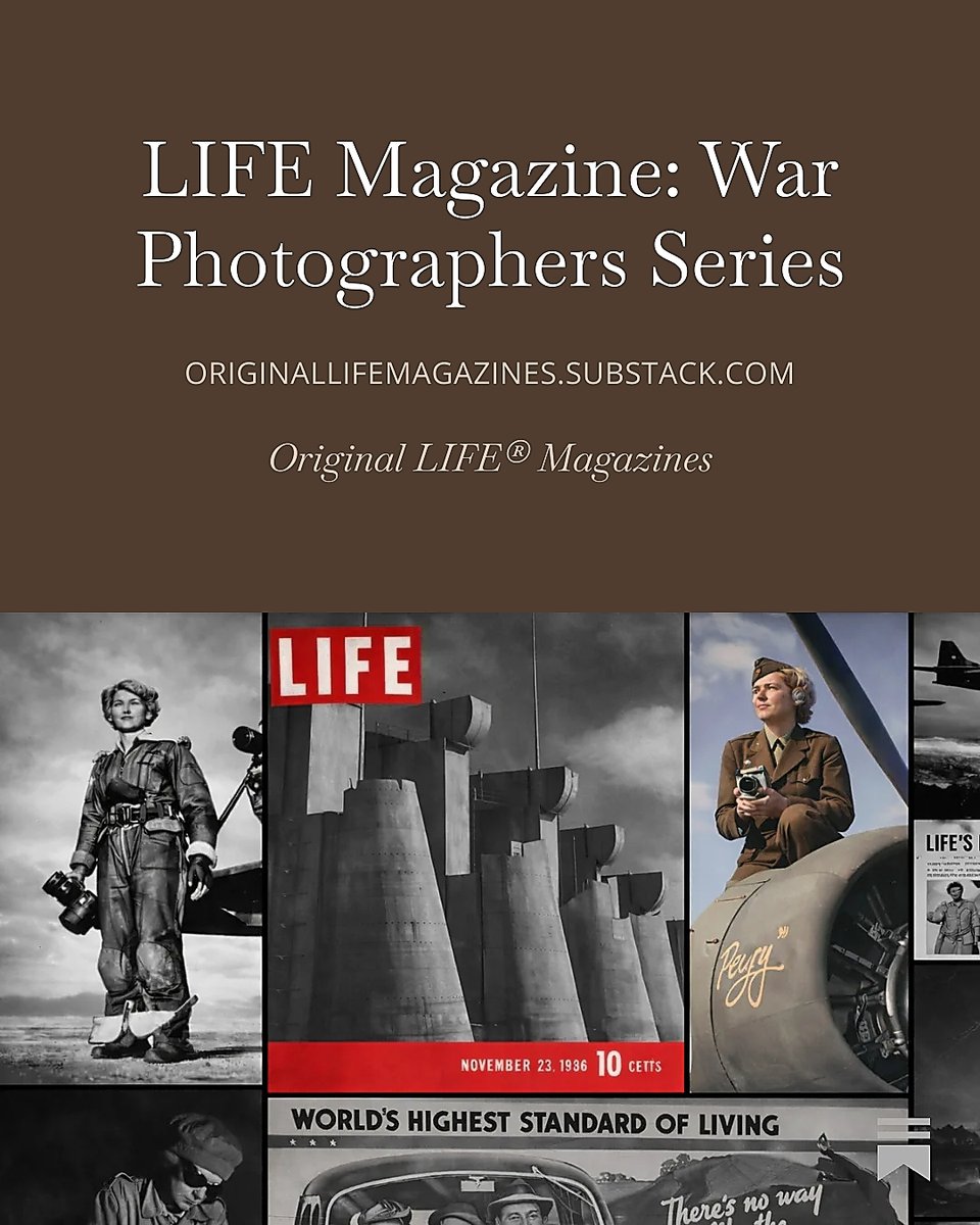 OrigLIFEmags's tweet photo. She flew into combat.
She walked into Buchenwald.
Margaret Bourke-White changed war photography forever.

Read: https://t.co/joyos5eq0z

Shop: https://t.co/AlUR6lZA0x

#MargaretBourkeWhite #LIFEMagazine #WarPhotography #Photojournalism #WomenInHistory #VisualTruth #HistoryMatters https://t.co/nhGbeQFFSX