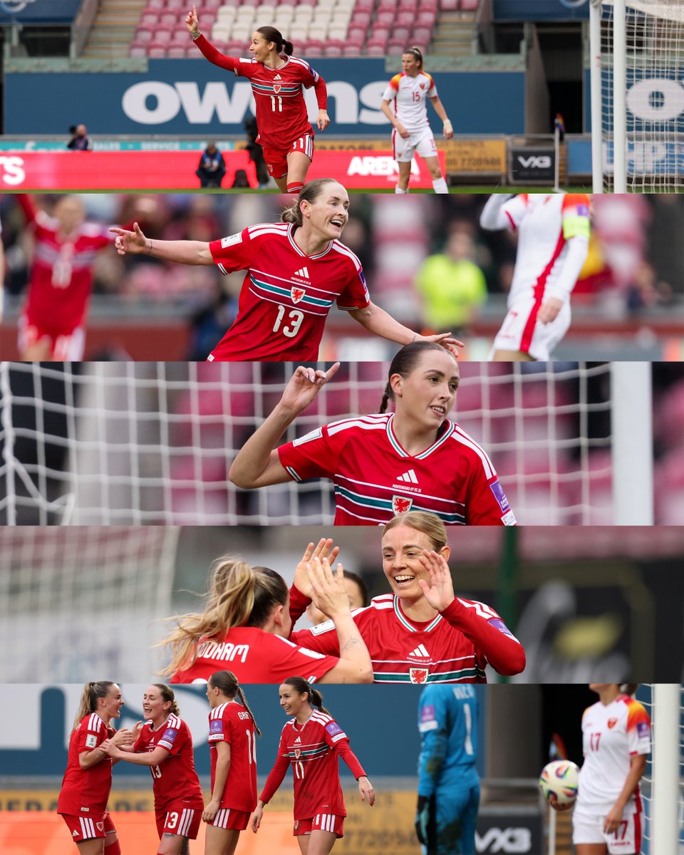 Cymru's tweet photo. A five-star first half display 🤩 https://t.co/NLjijMSOgR