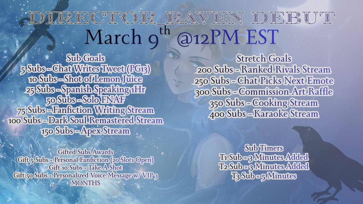 Director Raven☆ Fic Writer | PNGtuber(Soon !)🇵🇷 tweet media