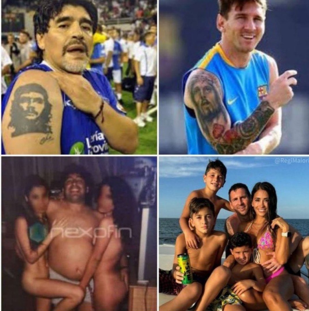 No hace falta palabras cuando hay fotos.
Siempre voy a estar del lado correcto de la Historia.
#Messi