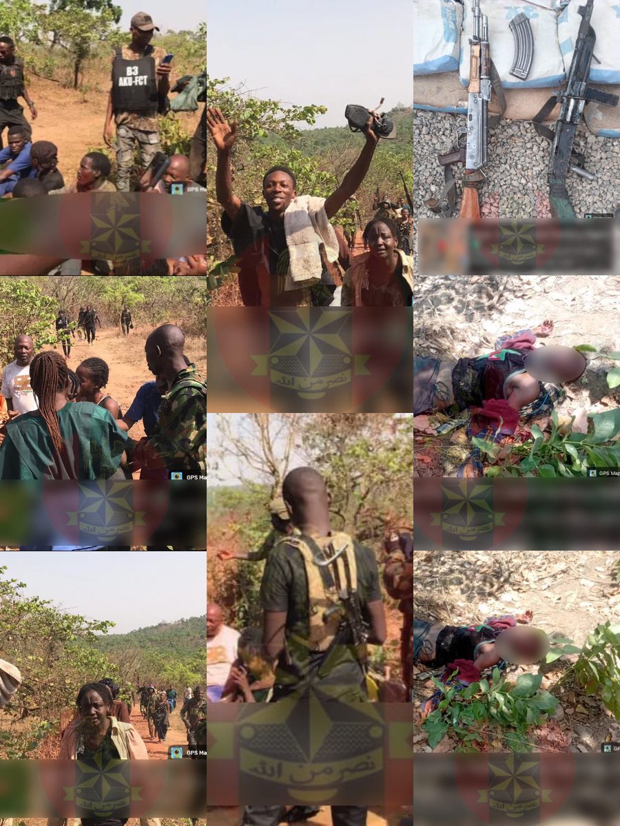 mobilisingniger's tweet photo. GUARDS BRIGADE TROOPS RESCUE 19 KIDNAP VICTIMS, NEUTRALISE TERRORIST IN BWARI

Troops of 7 Guards Battalion, Guards Brigade Nigerian Army, in conjunction with elements of the Nigeria Police Force and local vigilantes, have successfully rescued 19 kidnapped victims during a coordinated search and rescue operation conducted around Gidan Dogo in Bwari Area Council of the Federal Capital Territory.

The operation was launched following credible intelligence on the whereabouts of terrorists responsible for the recent abduction of residents from the Byazhin area of Bwari.

During the operation, troops made contact with the bandits, leading to a firefight in which one of the criminals was neutralised, while others fled the scene with suspected gunshot wounds.

Further exploitation of the area led to the recovery of one AK-47 rifle and one locally fabricated firearm. Additionally, all 19 kidnapped victims were successfully rescued and evacuated to safety.

Troops have since returned to their Forward Operating Base in Bwari, while the rescued victims are currently receiving attention.

Troops will continue to dominate the general area to forestall further criminal activities.

The Commander Guards Brigade, Brigadier General Adebisi Olusegun Onasanya, commended the troops and collaborating security agencies for their bravery and professionalism during the operation.

He further reiterated that the Guards Brigade remains resolute and fully committed to safeguarding residents of the Federal Capital Territory and protecting Abuja as the nation’s seat of power. The Brigade will continue to intensify operations in collaboration with other security agencies to rid the territory and its environs of terrorism, kidnapping, and other criminal activities.