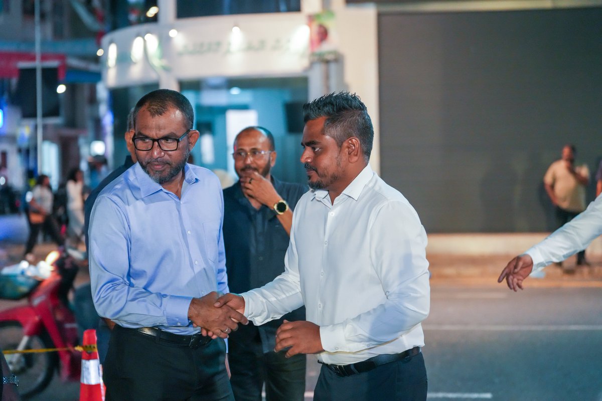 Mushrif Ali Addu City Mayor tweet media