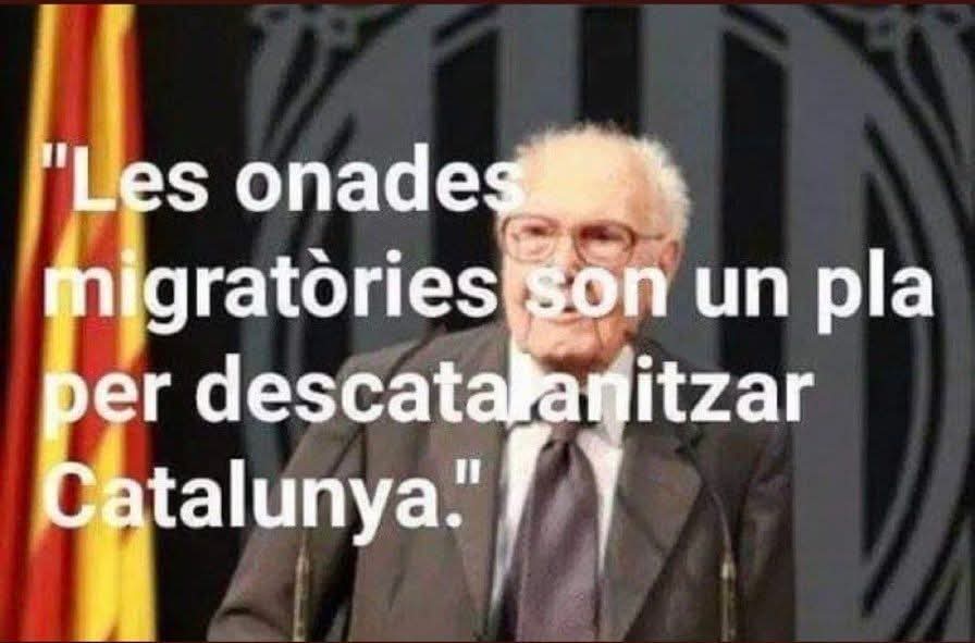 Com més va més vigència tenen les assenyades paraules de N'Heribert Barrera: