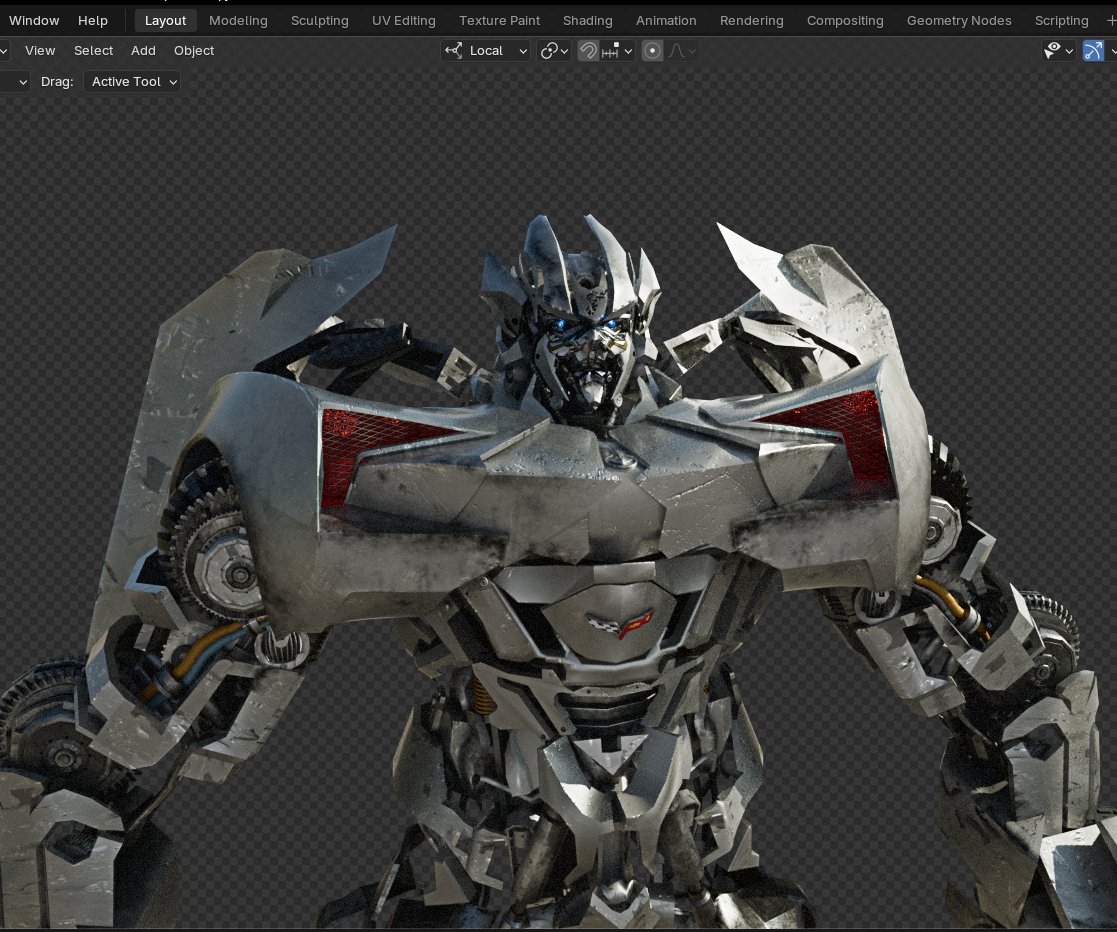Lychnixia's tweet image. Another Wip for my Husband😳 I will make you perfect😘 #Transformers #sideswipe #3DModels #3dmodeling #blender