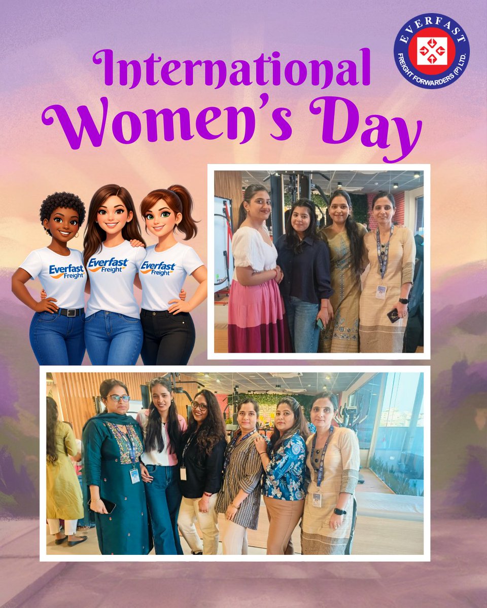 EverfastFreight's tweet photo. At Everfast Freight, we know that diversity moves us forward. Today, we paused to celebrate the incredible women who drive our success, manage our logistics, and lead our teams with excellence. Happy #InternationalWomensDay Women’s Day to all women across the globe! 🌍✈️ https://t.co/FZtxEwFIUK