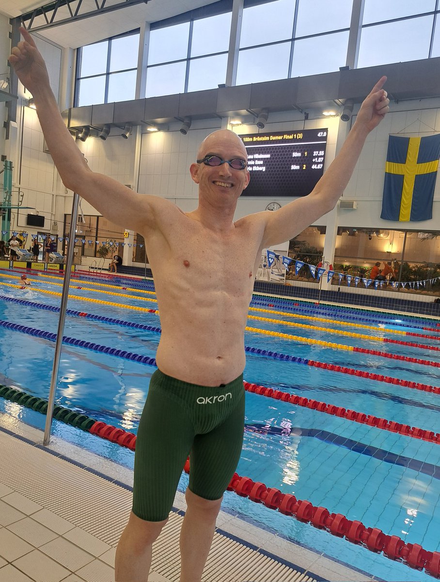 pullkickswim's tweet photo. First competition since 2024 and I'm just back after illness. Only 2 events, second in both, bests times in both and almost made my long term targets in both! Maybe I need to focus more on sprinting! #swimmeet #swimlife #Swimmer #swimming #mastersswimmer #mastersswimming https://t.co/n7w8JQRY4f