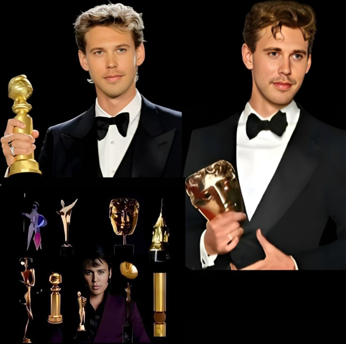 PittsburghPrice's tweet image. Not meritious. #austinbutler won globally because he embodied #ElvisPresley over 3 decades, on and off the concert stage, with authentic emotions and various performance styles, The #Oscars robbed him because it was a first leading role and #BrendanFraser kept crying in public