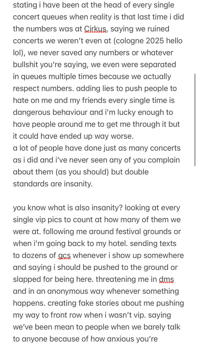 rydingfths's tweet photo. i will speak up once and for all about what has been going on for years. my breaking point has been reached and that’s why i’m even saying anything. maybe take time to reflect on your online behaviour as it’s recurring around here. https://t.co/a2tXCaAmnk