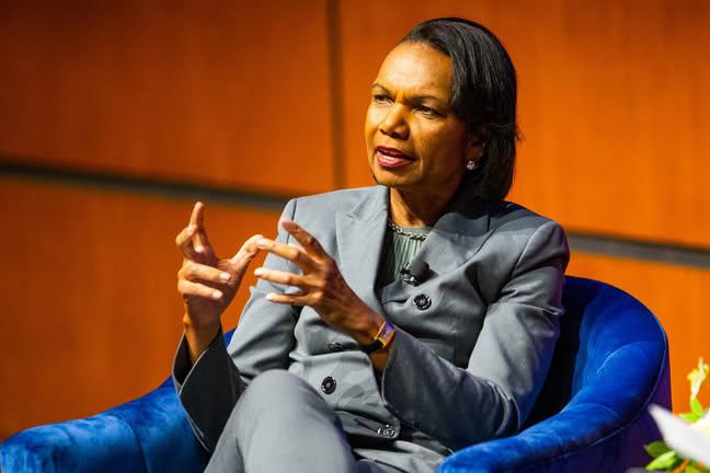 BREAKING: Former Bush National Security Advisor and Secretary of State Condoleezza Rice seen entering White House — CNN