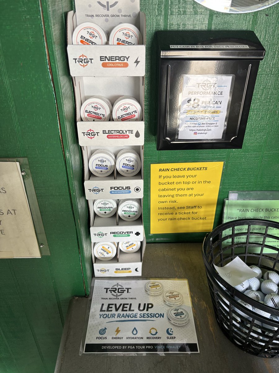 Gonna pack an entire tin of the Focus pouches and completely solve the game of golf
