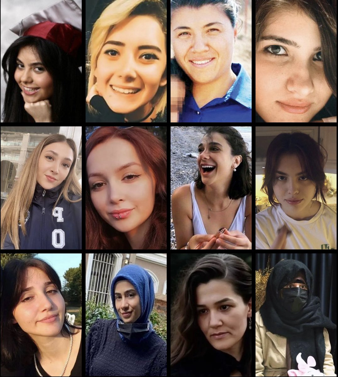 Bazıları bugün çiçek alacak.
Bazıları ise sadece bir fotoğrafta kaldı.

Hepsinin hayalleri, planları, bir hayatı vardı.
Ama artık yoklar.

Unutmadık. Unutturmayacağız. 🖤
#8Mart #DünyaKadınlarGünü