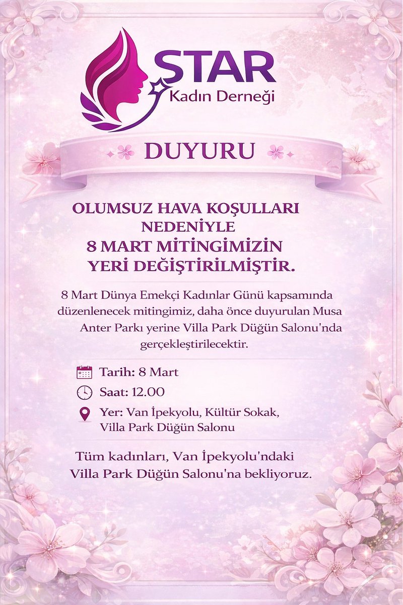 Star Kadın Derneği tweet media