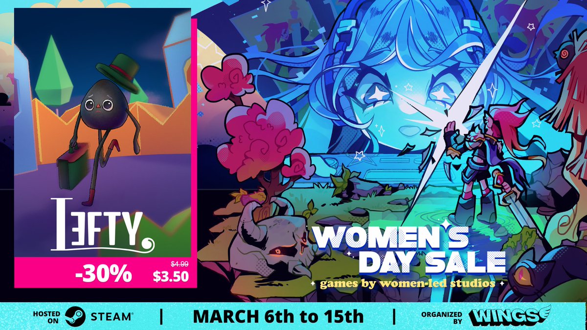 Lefty - A Light Studio Game tweet media