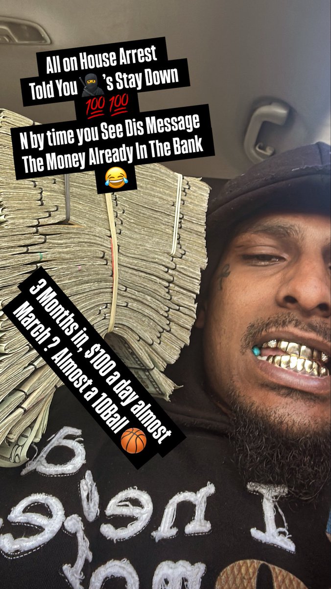 wucrazyy's tweet photo. Bigger Chain OTW ! 💰 While on House Arrest 😭🤣🤷🏽‍♂️🥂📊🤫Stooopid😎 https://t.co/TMTFvIbW3w