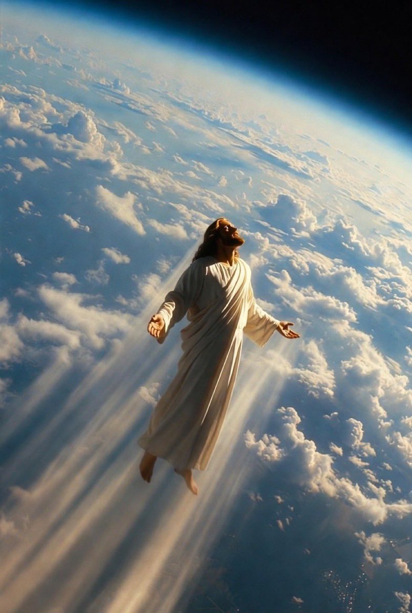 Acts 1:9 ✝️

“He was taken up before their very eyes, and a cloud hid Him from their sight.”