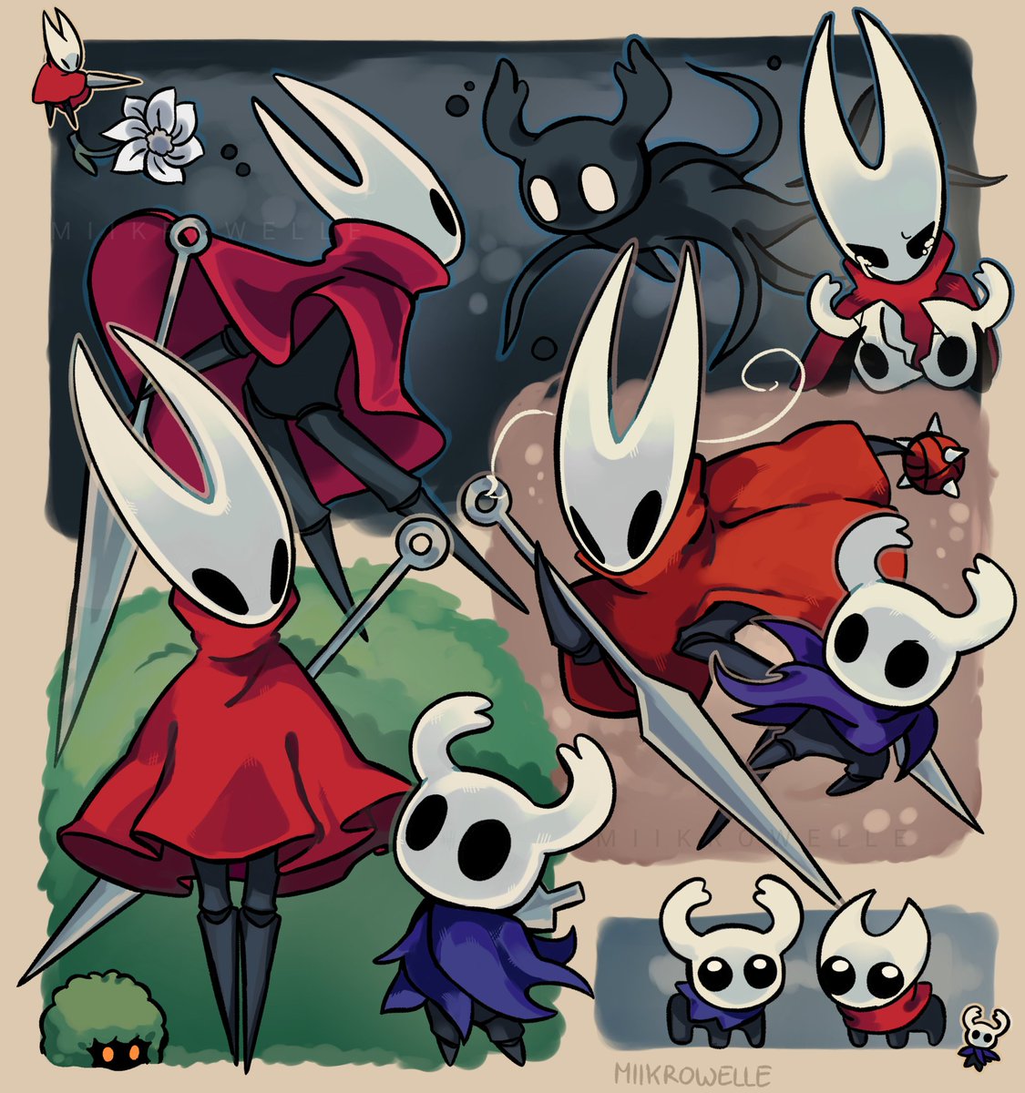 siblings :D
#hollowknight #silksong