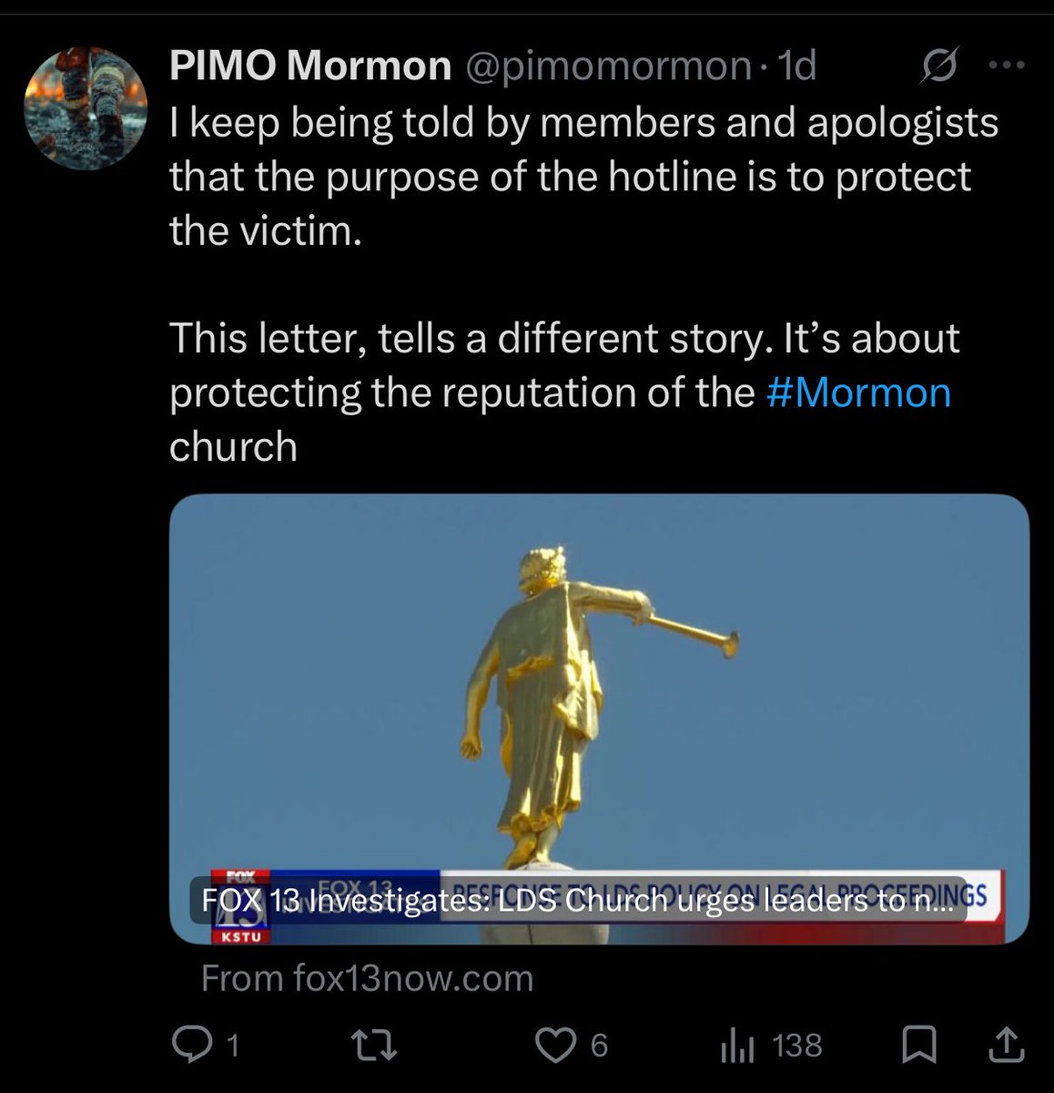 The Deseret Stone tweet media