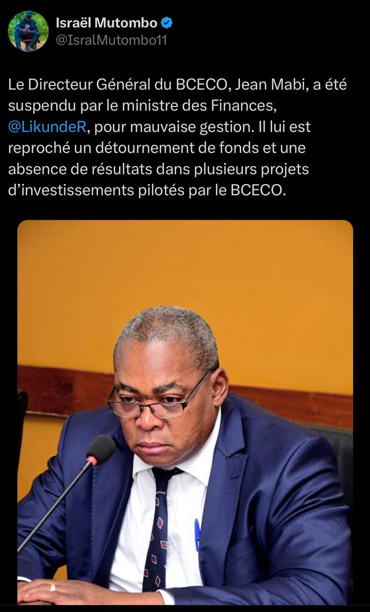 Pour le DG du Bceco, par respect pour la haute hiérarchie, il s’interdit de discuter des affaires de l’Etat dans les réseaux sociaux et invite tous ceux qui sont assoiffés de la vérité d’attendre les conclusions de l’équipe de travail regroupant l’IGF et le Bceco qui est entrain