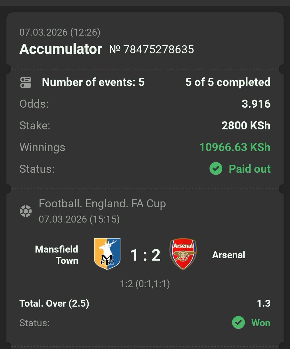joyliz255's tweet photo. Booom 💥Congratulations ✅✅✅🥳🥳🎉🎉to those who played 🫰🏿🐐🥳✅✅✅💚Lunch Slip Delivered 

#SmallOddsButSure https://t.co/fE2Fe8Wcm0