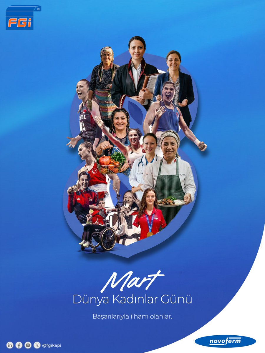 Başarılarıyla ilham olanlar.

.

#dünyakadınlargünü #8martdünyakadınlargünü
