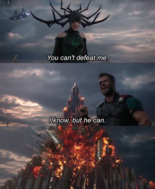 JonesBibiana's tweet photo. Folks guess I found in the 24th episode of Cyberworld! I got 2 references from Thor: Ragnarok movie!
1- Chop Shop got big hammer like Thor's,
2- Galvatron got beaten up like Ragnarok scene meme!
#Cyberworld #ChopShop #Galvatron
@HedlesChkn @Chewmonster92 https://t.co/s3zRrGYNBM