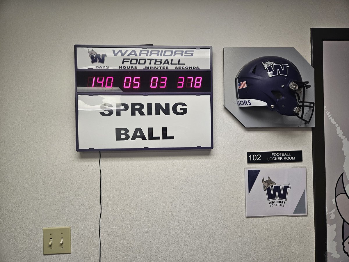 Waldorf GridIron Club tweet media