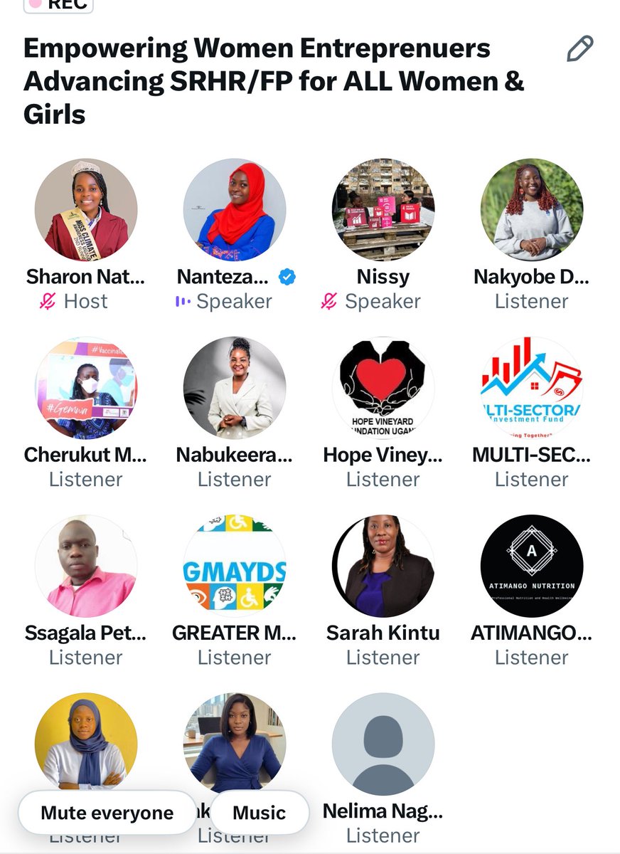 leanshan1's tweet photo. Thank you to our amazing speakers and to everyone who joined us today🙏
Let's continue working together to ensure that every woman and every girl can exercise her rights and reach her full potential.
Happy Women's Day to you'll🙌
#POWERProgram
@MIFund_Ug
@action4hU https://t.co/BpW6wzVPTy