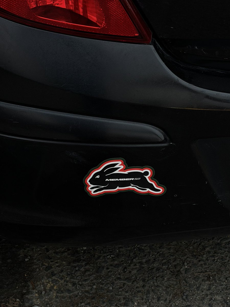 Got my first car last week… finally get to put one of these to use after 11 years of membership! 😂
<a href="/SSFCRABBITOHS/">South Sydney Rabbitohs 🐰</a> <a href="/russellcrowe/">Russell Crowe</a>