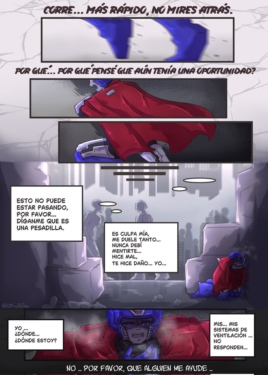 DFruitstea's tweet image. Forsaken Fate [AU] '' Mi culpa '' versión en español #megop #tfone #dpax