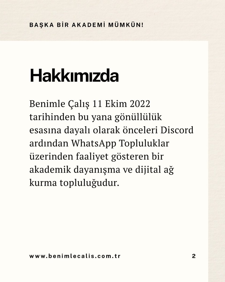 Benimle Çalış tweet media